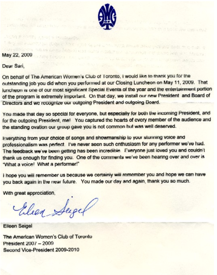 The American Women's Club of Toronto